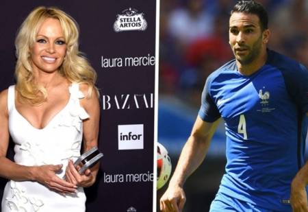 Pamela Anderson desmiente los rumores de ruptura con Adil Rami