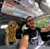 Popular influencer y su perro, que le daban la vuelta al mundo, pierden la vida en accidente