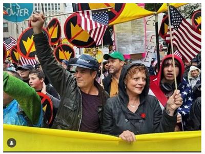 Susan Sarandon y Mark Ruffalo piden detener asalto contra Cuba