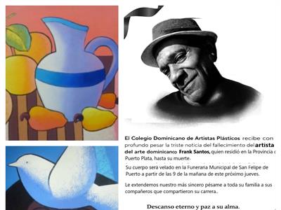 Muere el destacado pintor puertoplateño Frank Santos