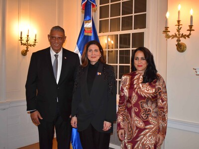 Dominicans On the Hill: recepción en embajada de RD en EE. UU.