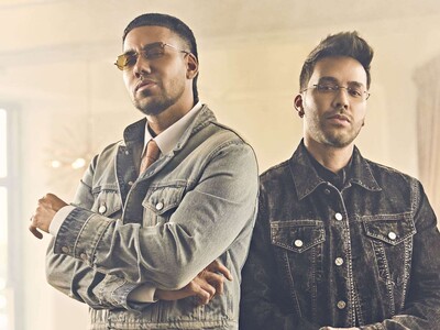 Romeo Santos y Prince Royce en la portada de Rolling Stone