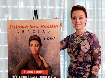 Paloma San Basilio se despide con último concierto en Miami