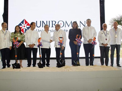 Dan primer picazo para construir Centro Gastronómico UniRomana