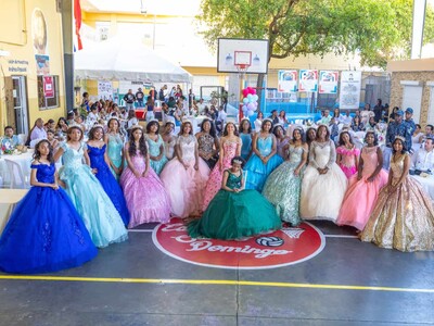 Una jornada mágica para 21 quinceañeras de Las Cañitas