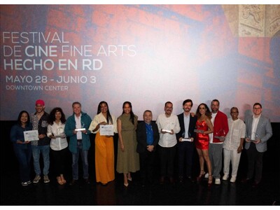 Clausuran el Festival de Cine Fine Arts Hecho en RD