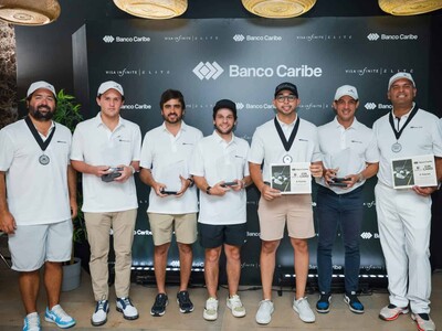 Banco Caribe celebra su primer Torneo Golf Virtual Caribe
