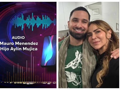 El audio que recibió Aylín Mujica de su hijo Mauro antes de su muerte